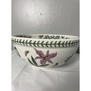 THE BOTANIC GARDEN Portmeirion "Passiflora Caerulea"  Serving Bowl